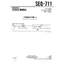 Sony SEQ-711 (serv.man2) Service Manual