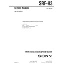 srf-h3 service manual