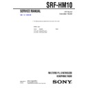 srf-hm10 service manual