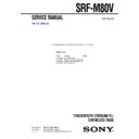 srf-m80v service manual
