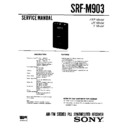 srf-m903 service manual