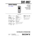 srf-m97 service manual