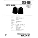 srs-160 service manual
