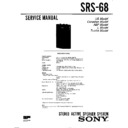 srs-68 service manual