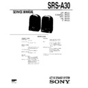 srs-a30 service manual