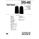 srs-a60 service manual