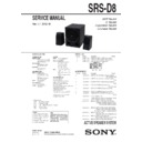 srs-d8 service manual