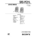 Sony SRS-PC21L Service Manual