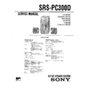Sony SRS-PC300D (serv.man2) Service Manual