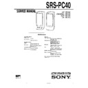 srs-pc40 (serv.man2) service manual