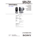 srs-zx1 service manual