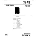 Sony SS-A1L (serv.man2) Service Manual