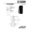 ss-c600av service manual
