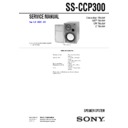 ss-ccp300 service manual