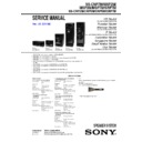 Sony SS-CNP7M, SS-MSP2M, SS-MSP3M, SS-MSP7M, SS-SRP7M Service Manual
