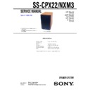ss-cpx22, ss-nxm3 service manual