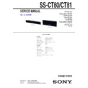 ss-ct80, ss-ct81 service manual