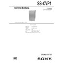 ss-cvp1 service manual
