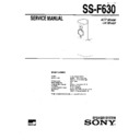 ss-f630 service manual