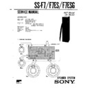 ss-f7, ss-f7es, ss-f7esg service manual