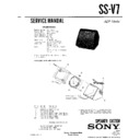 ss-v7 service manual