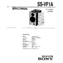 ss-vf1a service manual