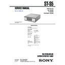 st-s5 service manual