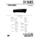 Sony ST-SA3ES Service Manual