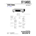 Sony ST-SA5ES (serv.man2) Service Manual