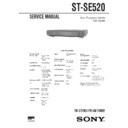 st-se520 (serv.man2) service manual