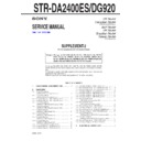 str-da2400es, str-dg920 (serv.man3) service manual