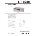 str-dg900 service manual