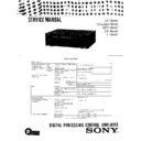 Sony TA-E1000ESD Service Manual