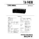 ta-f461r service manual