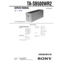 ta-sb500wr2 service manual