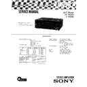 Sony TA-V702 Service Manual