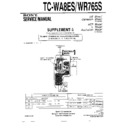 Sony TC-WA8ES, TC-WR765S (serv.man2) Service Manual