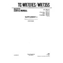 Sony TC-WR701ES, TC-WR735S (serv.man2) Service Manual