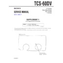 tcs-60dv (serv.man2) service manual