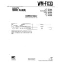 Sony XEC-700 (serv.man2) Service Manual