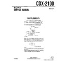 cdx-2100 (serv.man2) service manual