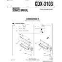 Sony CDX-3103 (serv.man2) Service Manual
