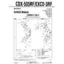 Sony CDX-505RF, EXCD-3RF (serv.man7) Service Manual