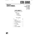 Sony CDX-5060 Service Manual