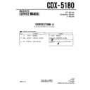 Sony CDX-5180 (serv.man5) Service Manual