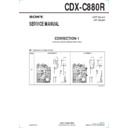 Sony CDX-C880R (serv.man2) Service Manual