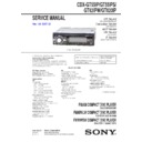 Sony CDX-GT55IP, CDX-GT55IPS, CDX-GT620IP, CDX-GT62IPW Service Manual