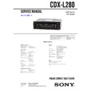 cdx-l280 service manual