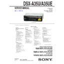dsx-a35u, dsx-a35ue service manual