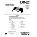 Sony EXM-302, XMS-615, XMS-915 (serv.man2) Service Manual